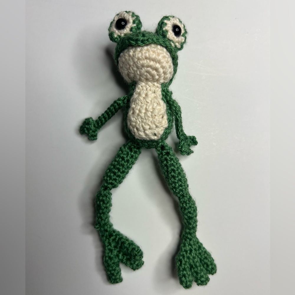Handmade Crochet Amigurumi Frog